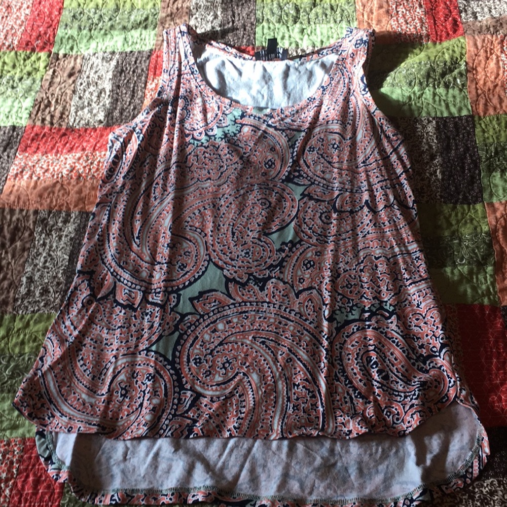 MUST BE BUNDLED The limited paisley pattern tank